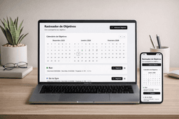 Aplicação para rastreamento e gerenciamento de metas pessoais e profissionais.